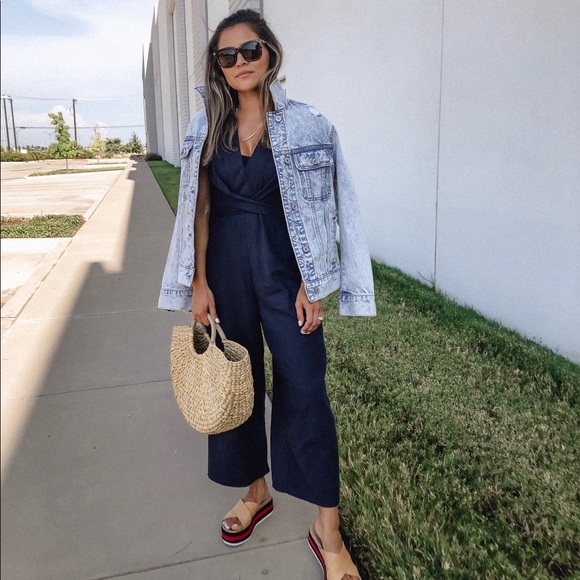 Navy jumpsuit - Picture 1 of 4